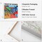 Paint by Numbers Kit for Adults with Frame, 2 Pack Easy Flowers Adult Paint by Number Kits on Canvas for Beginner, Acylic Simple Floral 10x10 Inch Paint by Numer Kit with Exquisite Packaging
